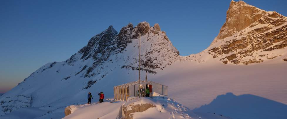 Ski de randonnée Cabane des Dents du Midi