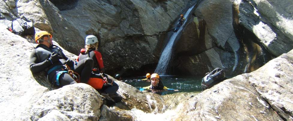 Canyoning : Full day in a group