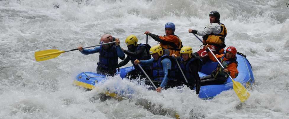 Rafting sur la Dora en demi journée
