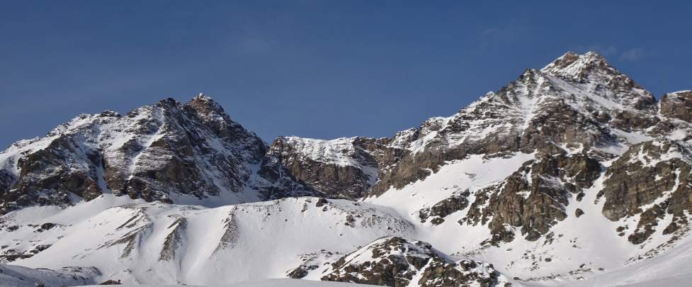 Ski de randonnée dans le Val Magia - Val d'Aoste, Italie
