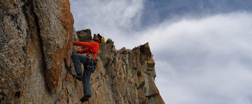 Escalade granite chamonix massif du mont blanc