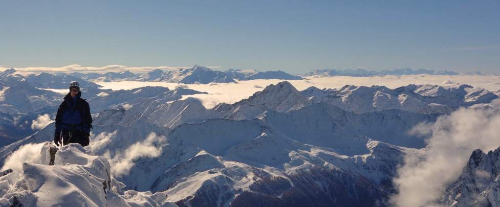 stage Alpinisme hivernal aux Marbrées dans le Massif du Mont Blanc