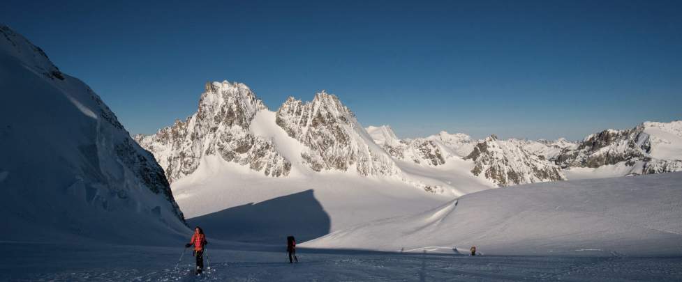 Haute route verbier zermatt à ski de randonnée, Col de Valpelline