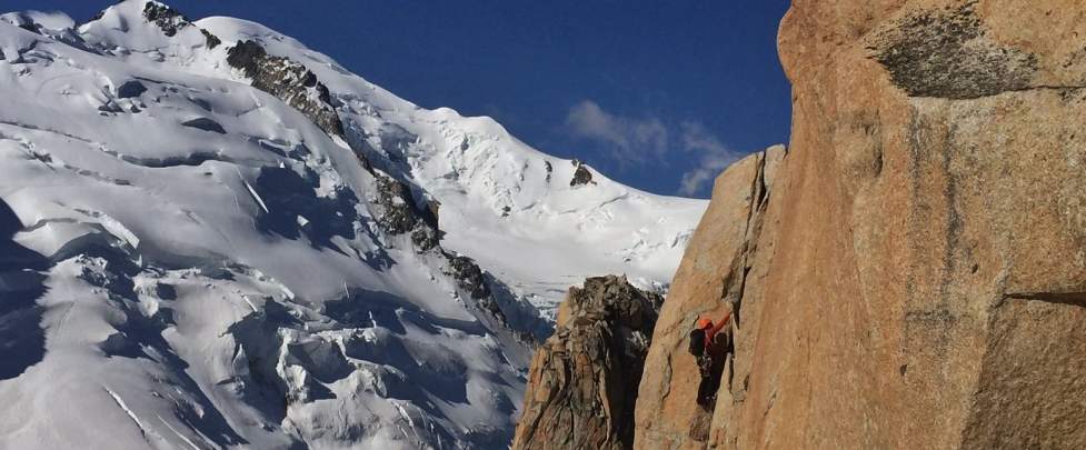 Voie Rebuffat Aiguille du Midi
