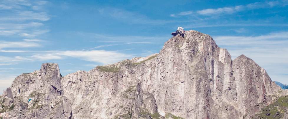 La face sud du Brévent
