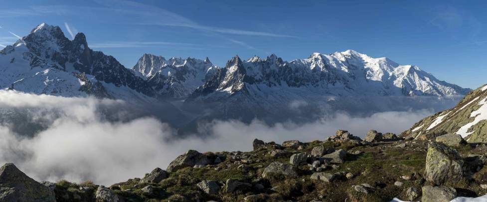 HIKING - CHAMONIX VALLEY VIA THE GRAND BALCON SUD