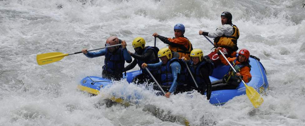 Rafting sur la Dora en demi journée