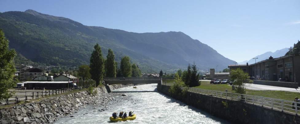 Rafting on the Dora for the Day