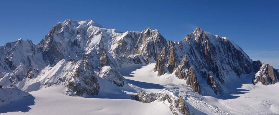 RAQUETTES - HAUTE MONTAGNE GLACIER DU GEANT