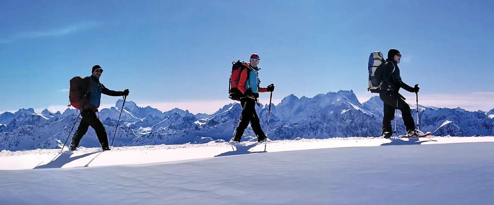Raquettes - Terre Rouge en Maurienne