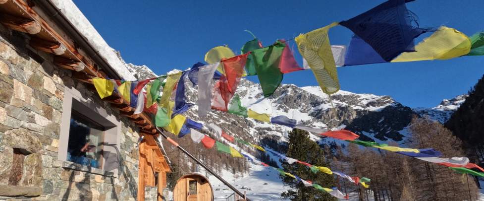 Ski de randonnee refuge Magia - Val Saint Barthelemy - Vallée d'Aoste