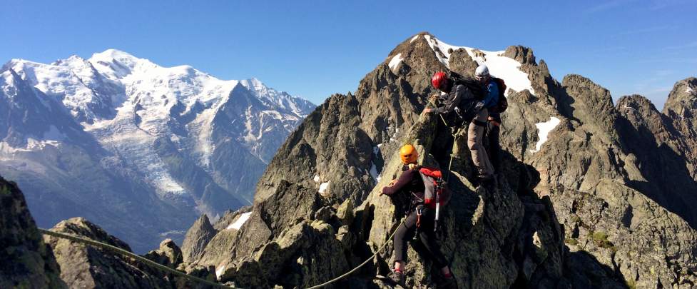 Traversée des Aiguilles Crochues Aiguilles Rouges Chamonix