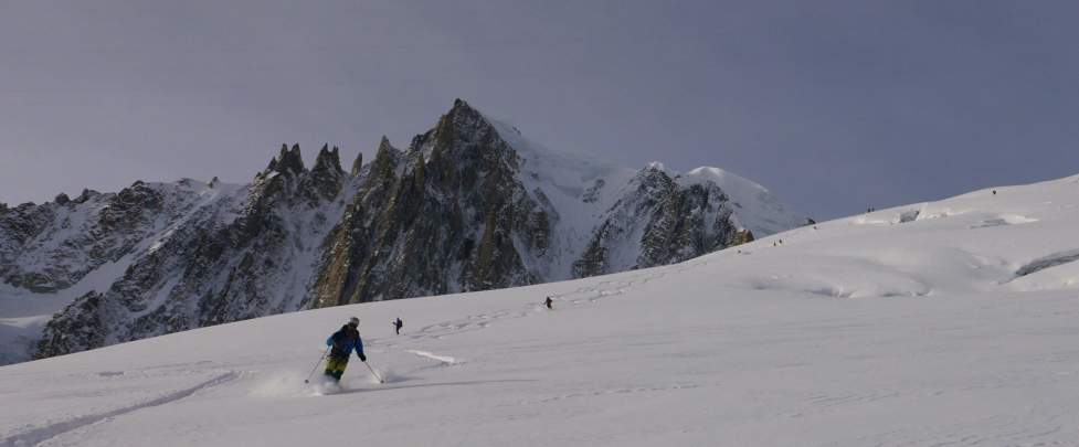 vallée blanche-chamonix-ski