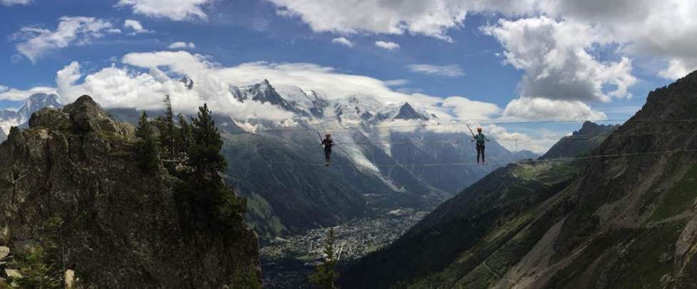 Via Ferrata - LES EVETTES FLEGERE (Group session)